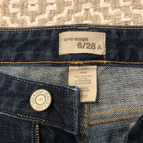 GAP curvy straight Jeans - Picture 2 of 3